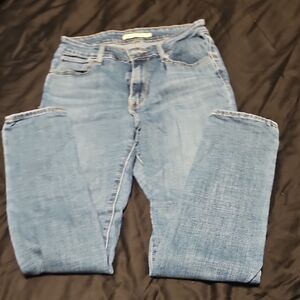 Classic Denim Skinny High Rise Womens Jeans